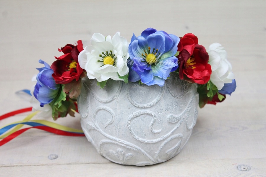 Wianek maki KRAKOWSKI ludowy folk Krakowianka styl Marka Inna marka