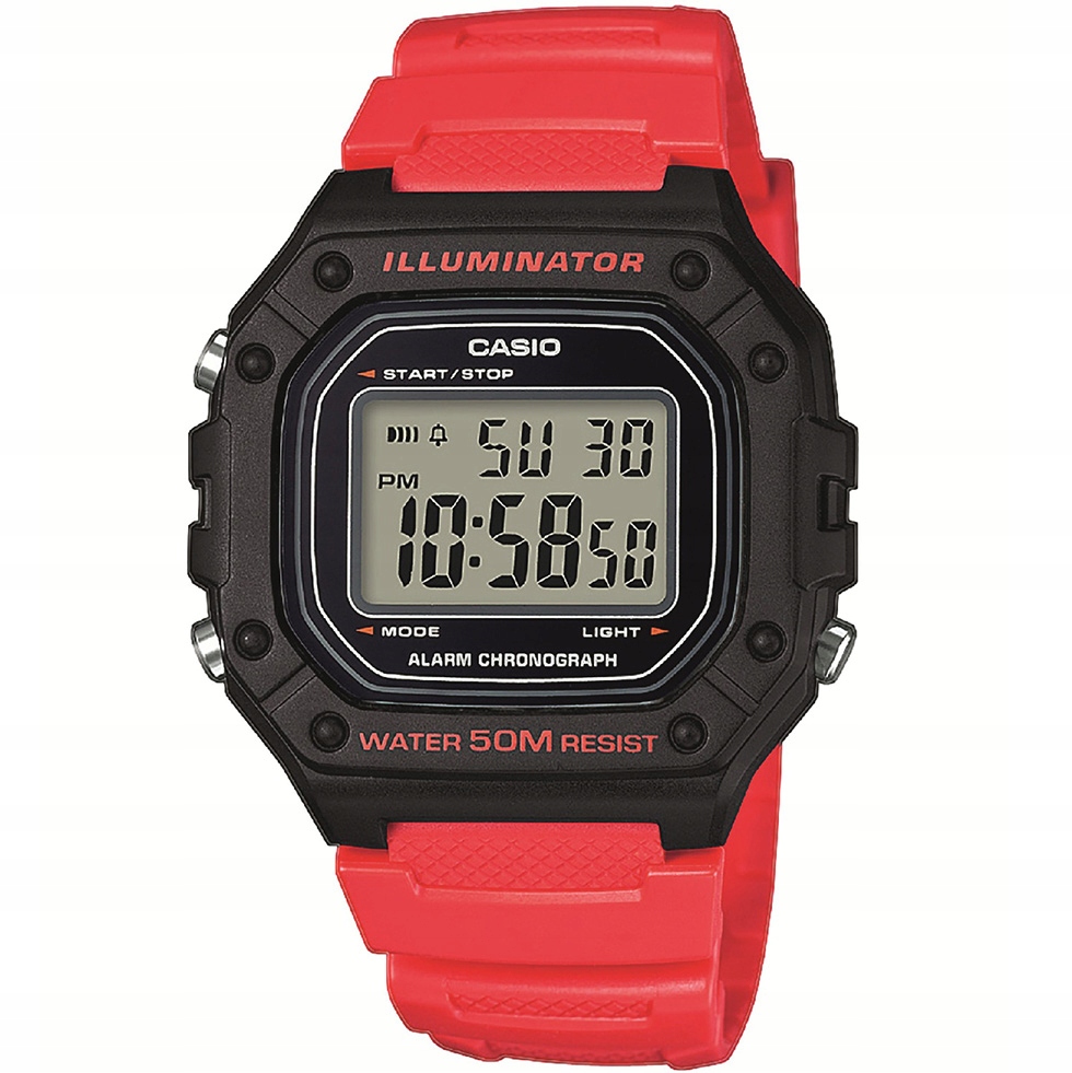 

Oryginalny Zegarek Casio W-218H-4B Z Opakowaniem