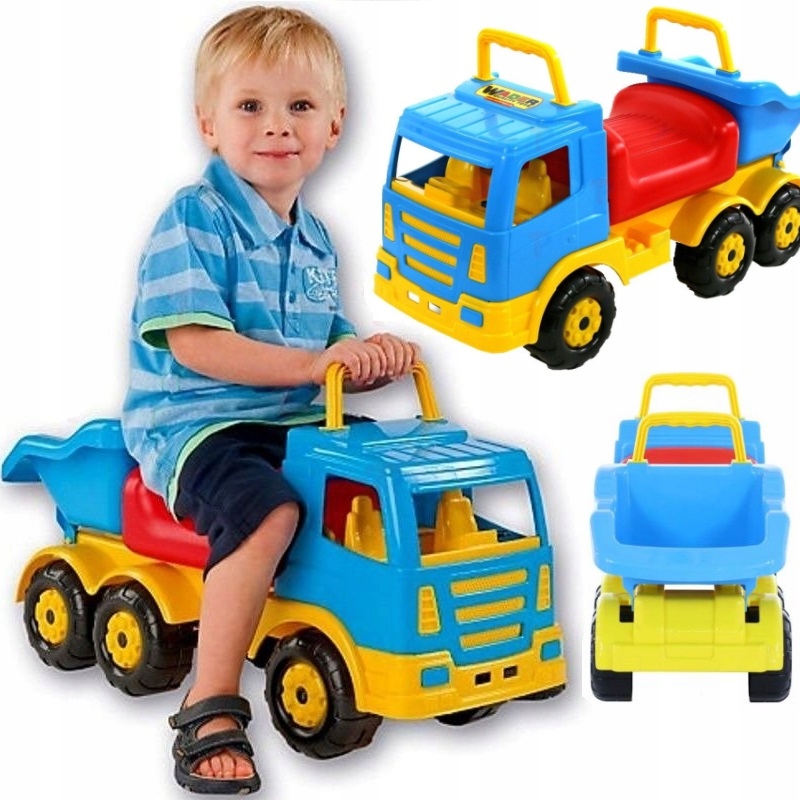 

Jeździk Pchacz 3W1 Duża Wywrotka Auto Pojazd
