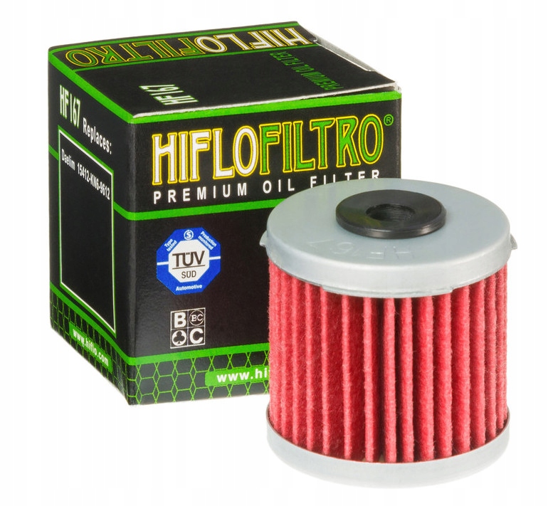 

Filtr oleju HF167 Daelim VC125 LML 150 Star