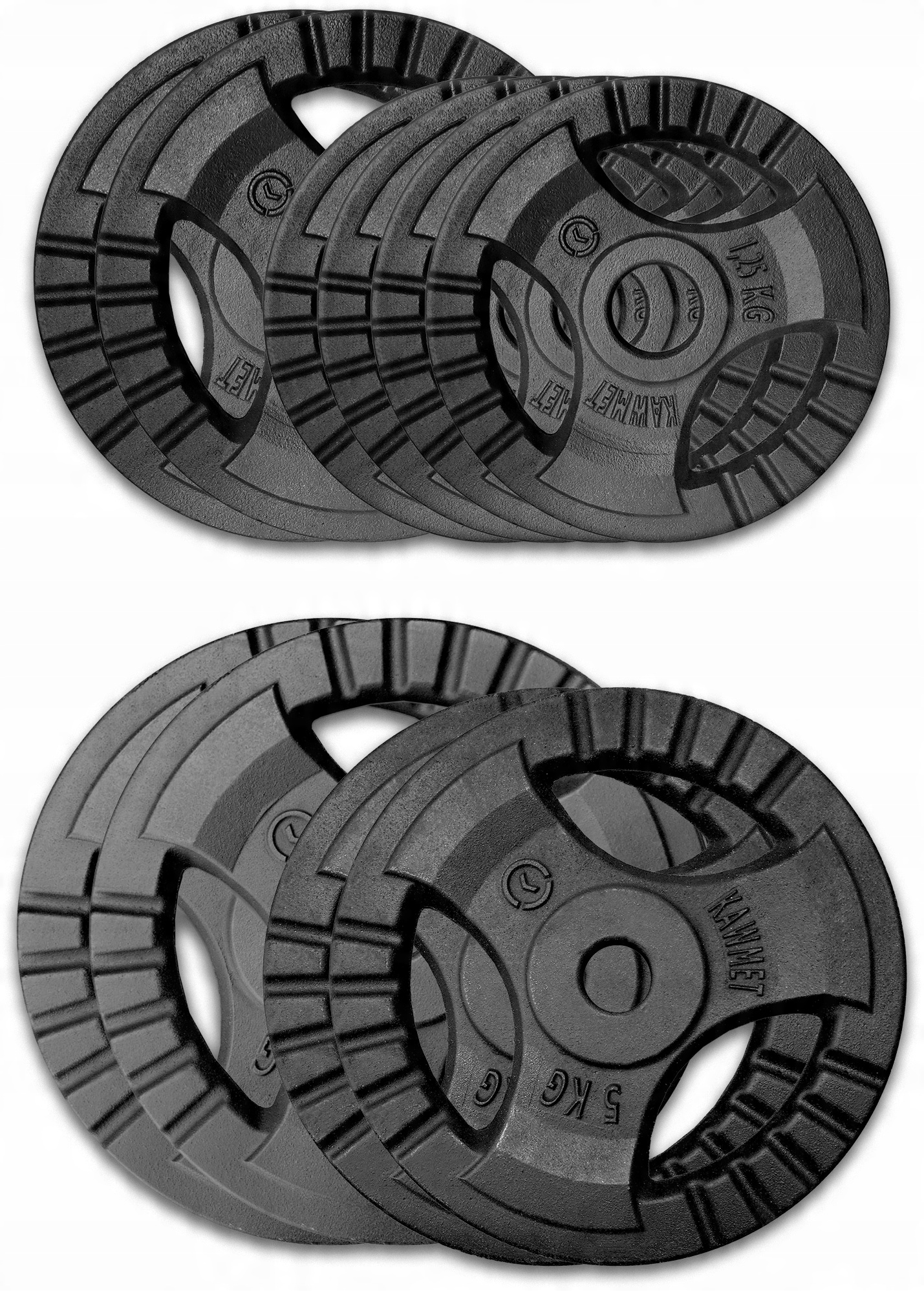 

Zestaw 40 kg obciążenia żeliwne talerz 28,5 mm