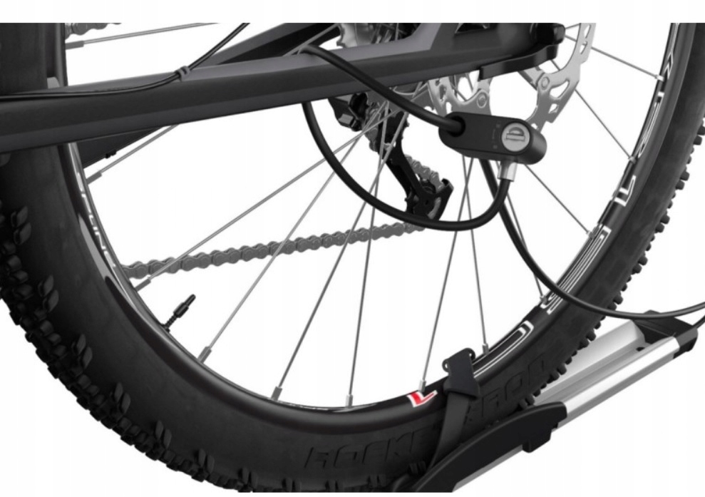 UCHWYT ROWEROWY BAGAZNIK THULE UPRIDE 599 ZA KOLA Anti theft protection yes