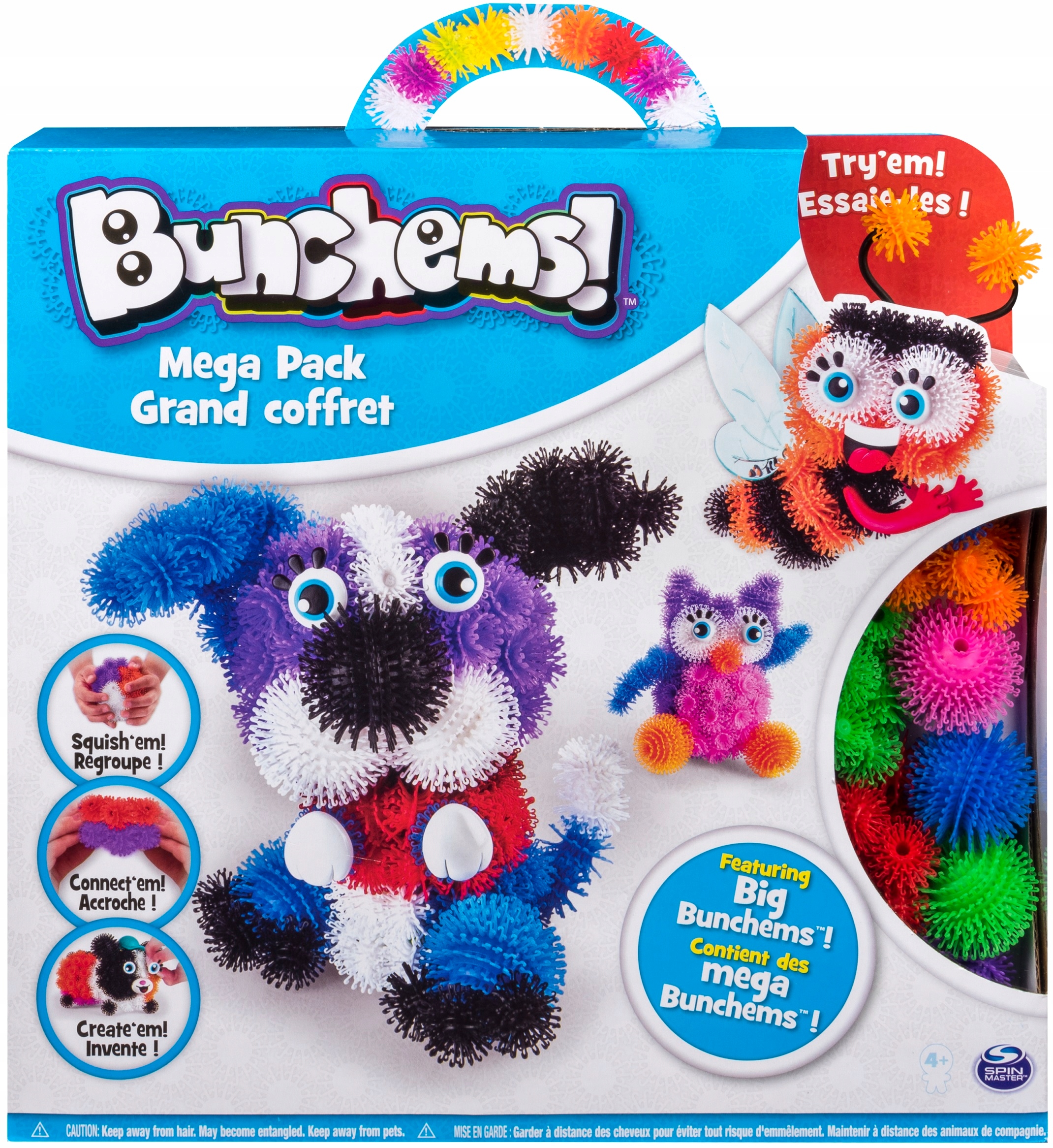 

Bunchems Kolorowe Rzepy Zestaw Z Mega Rzepami 400