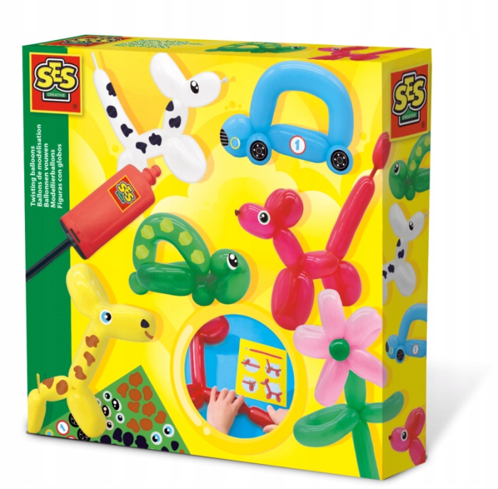 

Figury Z Balonów balony zestaw baloniki Ses 14017