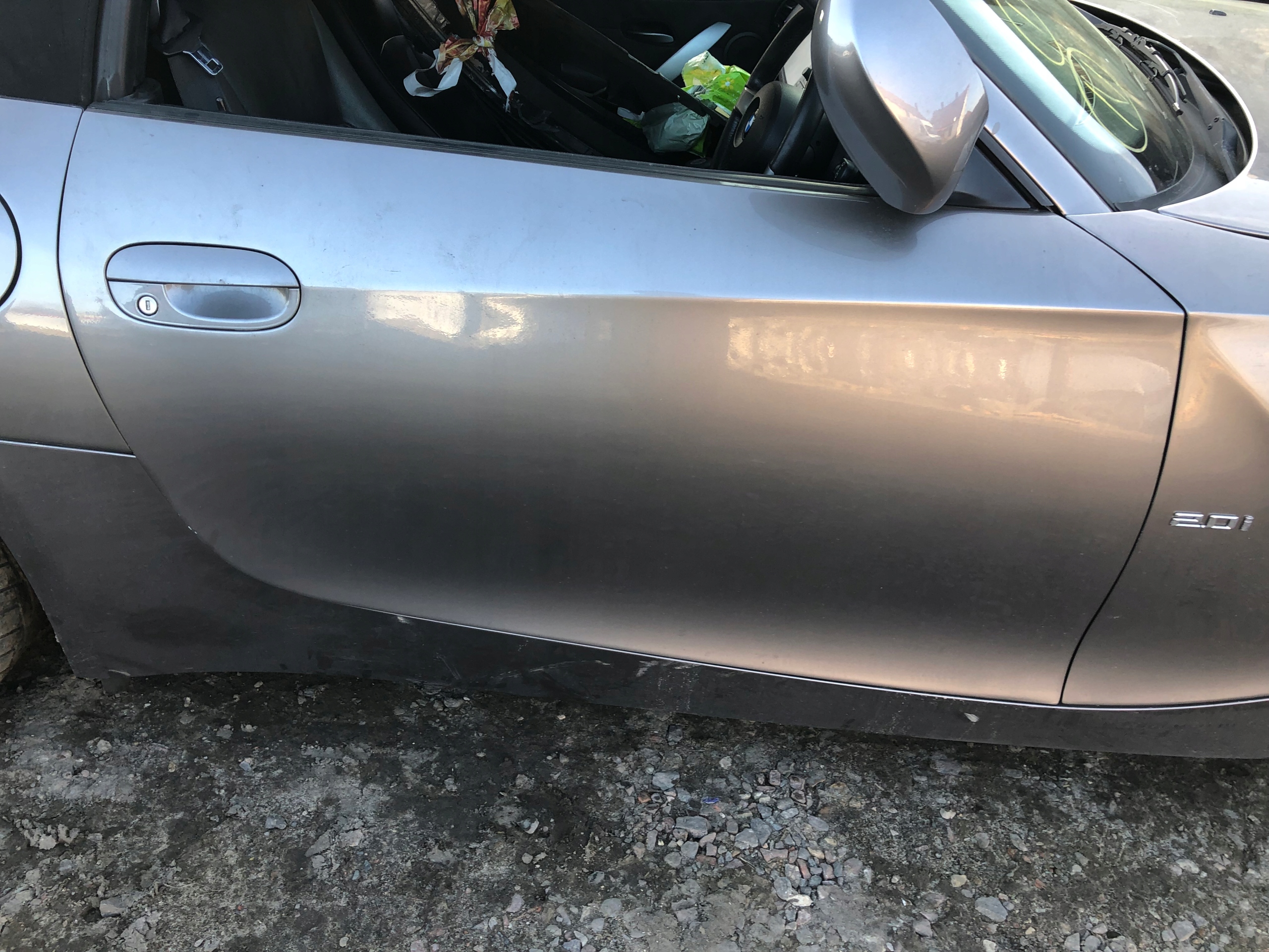 ДВЕРІ ПРАВЕ BMW Z4 E85 СТЕРЛІНГГРАУ