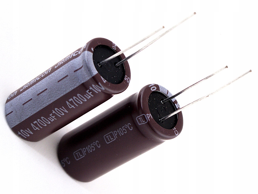 

Kondensator 4700uF / 10V 13x30 Lowesr 105* Jamicon