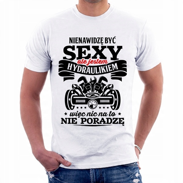 

Koszulka dla Hydraulika na urodziny L