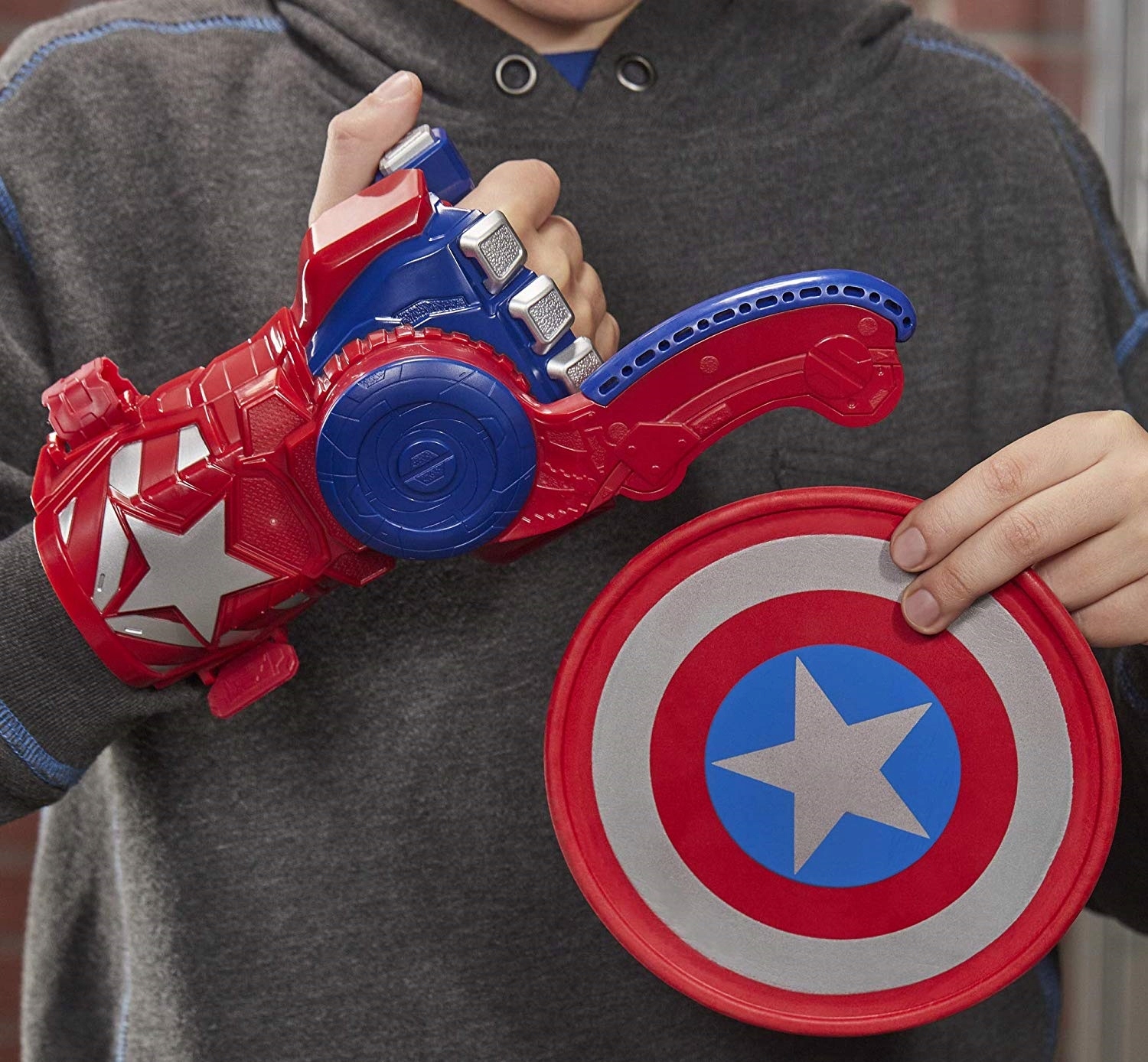 Nerf Kapitan Ameryka Avengers Rękawica Blaster Kod producenta E7375