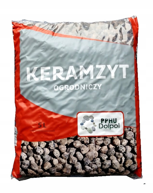 KERAMZYT OGRODNICZY 10-20 mm - 5 L drenaż