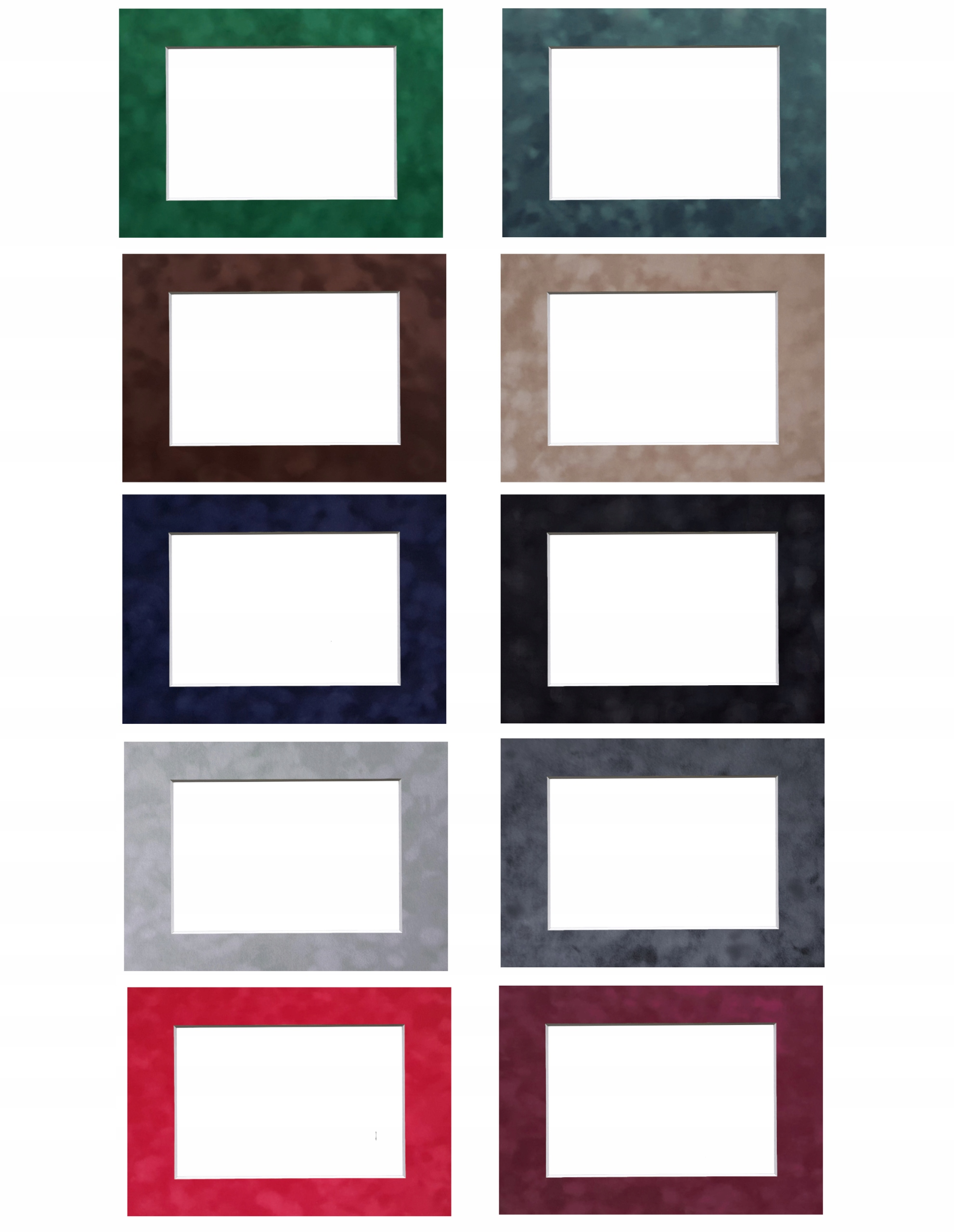 

Passe-partout Welurowe 30x30 dowolne okno paspartu