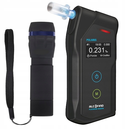 

Alkomat Alcofind Polaris dokładny kalibracje