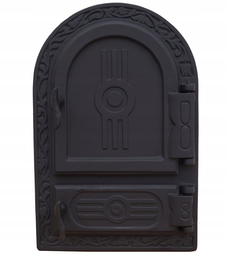 drzwiczki żeliwne paleniskowe 49x32 cm + RUSZT Producent inna