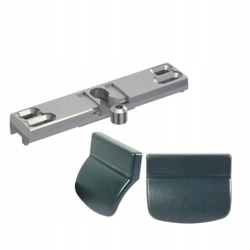 ZATRZASK BALKONOWY POCHWYT OKNO DRZWI ANTRACYT