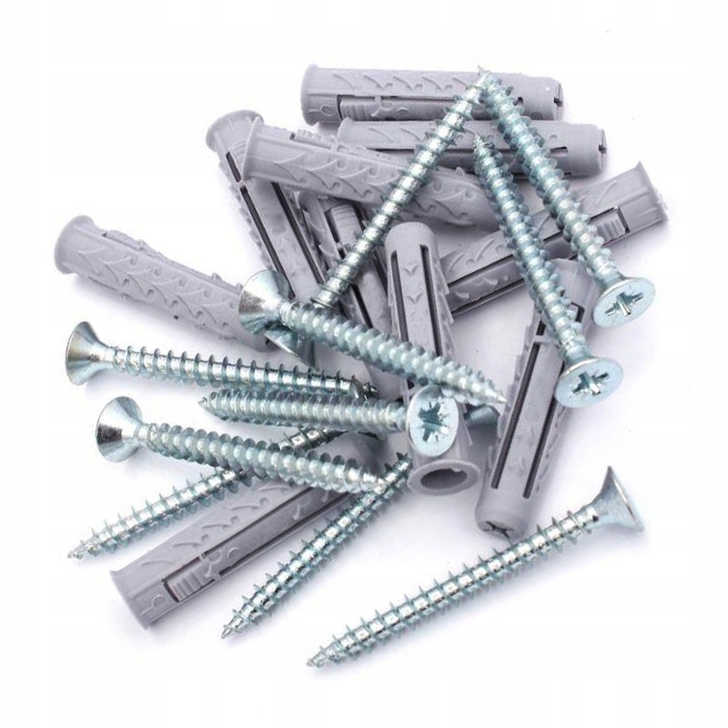 KOŁEK ROZPOROWY 8 x 60 WKRĘT 4x60 100 SZT DYBEL