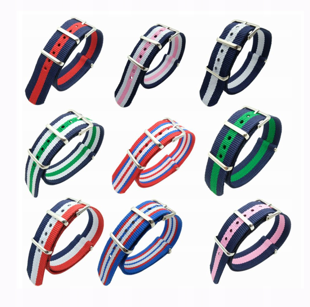 Pasek do zegarka NATO Strong Bumvor 18mm wzór #4 Marka inny