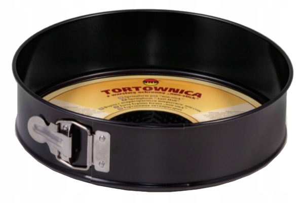 

Snb Tortownica Ø 24 CM Czarna Dno Fakturowane Pl