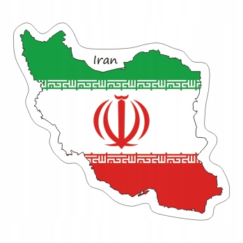 

Naklejka Iran na Walizkę Auto Moto Flaga