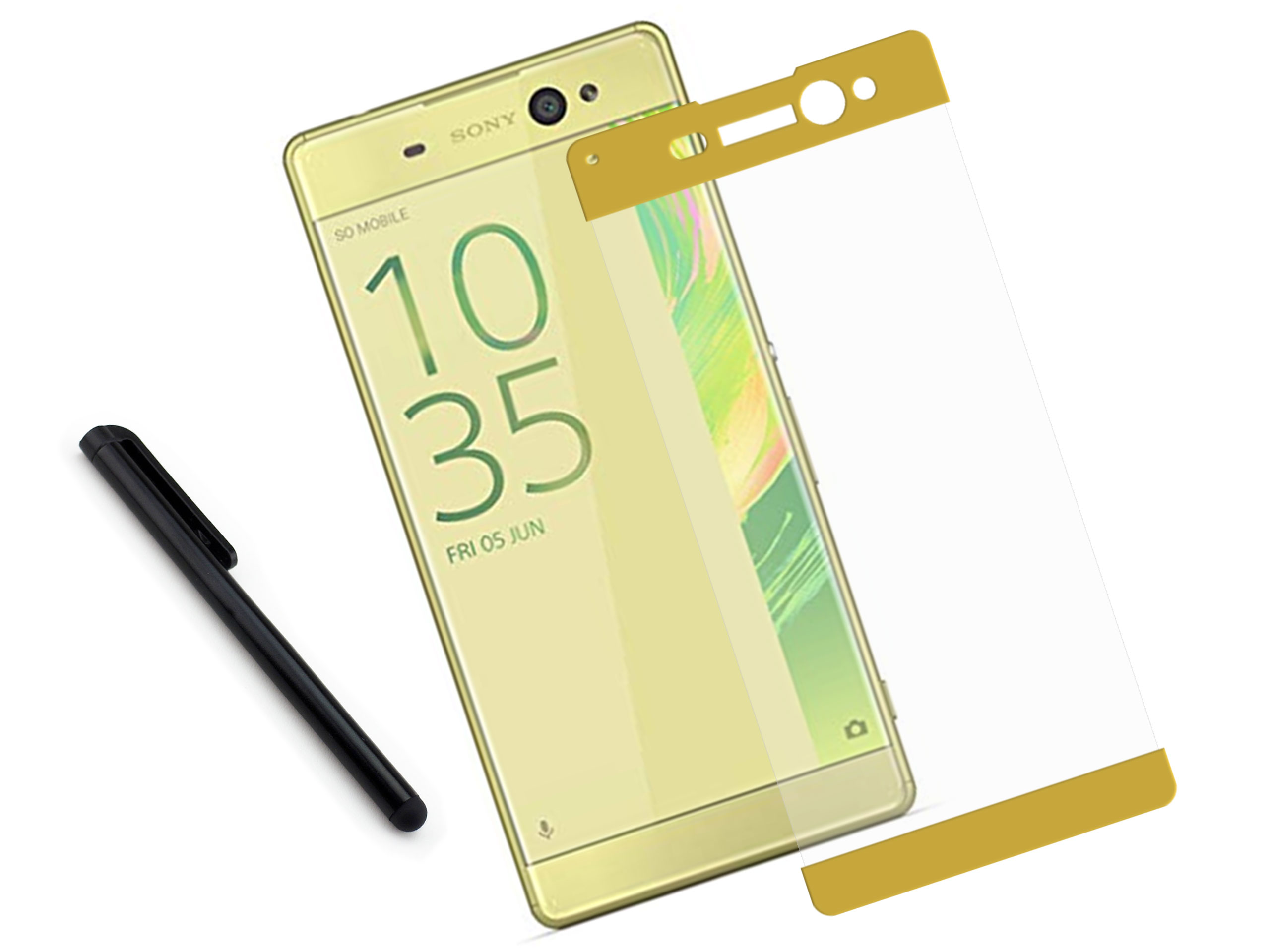 

Szkło hartowane Sony Xperia Xa Ultra Złote