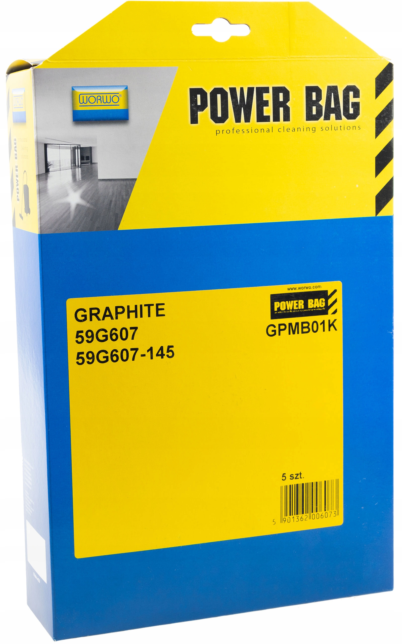 WORKI DO ODKURZACZA WARSZTAT GRAPHITE 59G607 5SZT Kod producenta WORKI 3 WARSTWOWE MOCNE