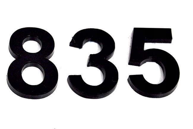 Numer na dom, Cyfra plexi 50 cm , extra ! EAN (GTIN) 5906506499308