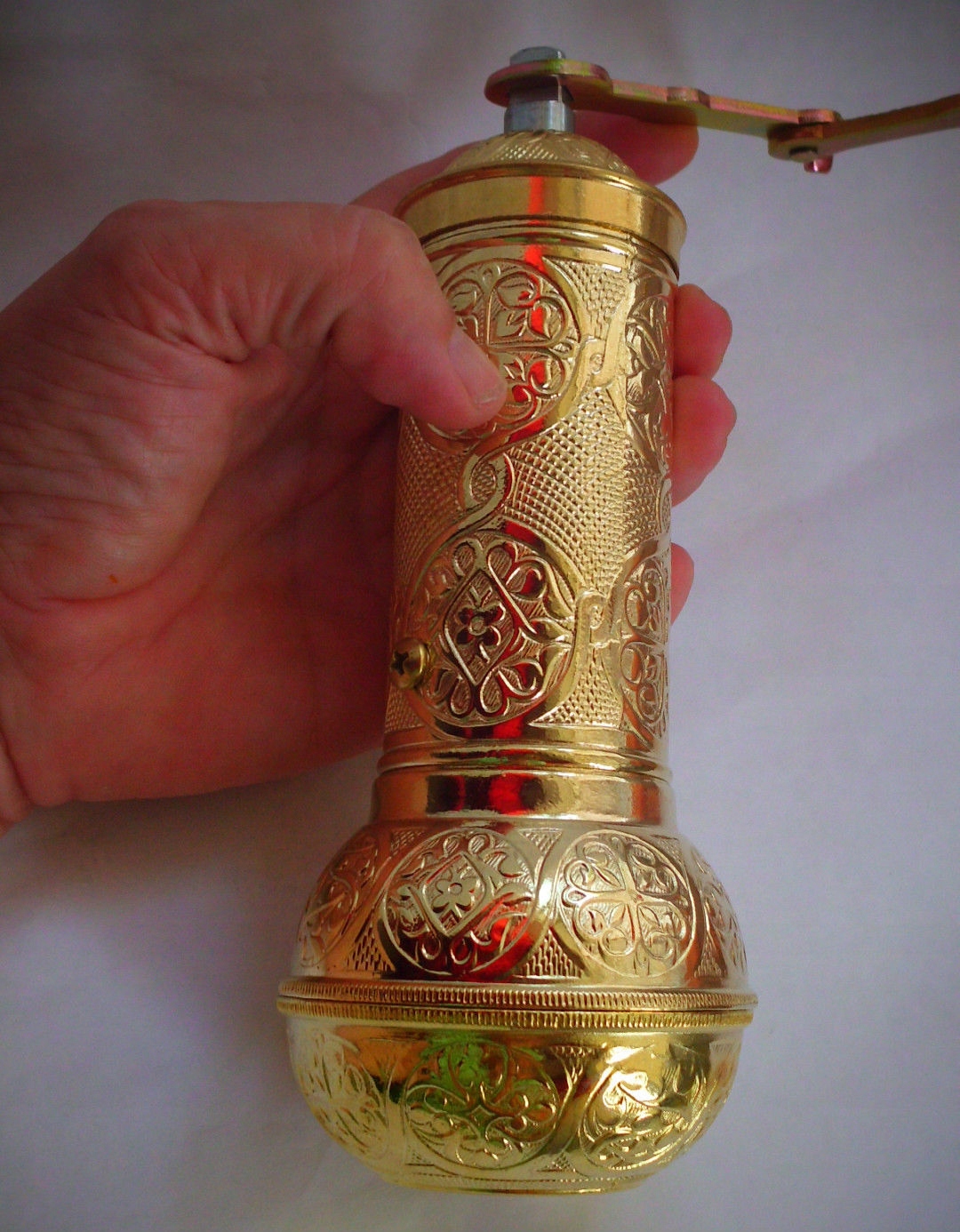 młynek turecki ręczny do przypraw i kawy mosiężny Marka inna