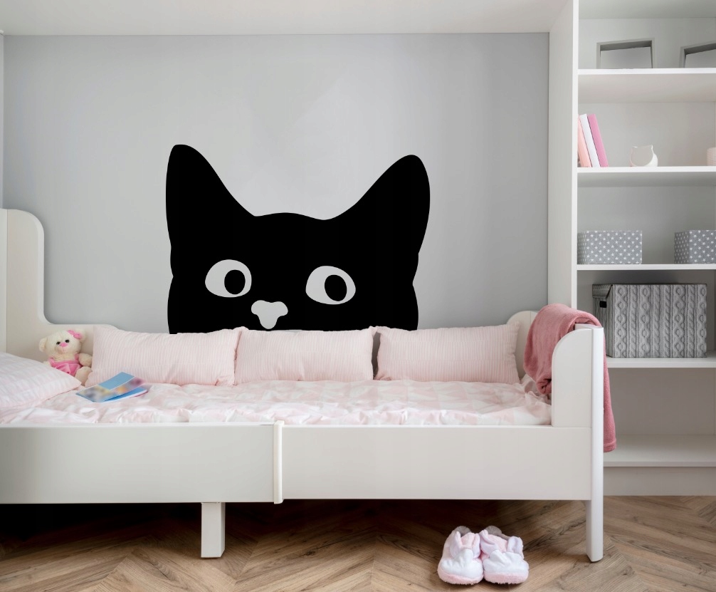 NAKLEJKA NA ŚCIANĘ DUŻY KOT KOCIAK SŁODZIAK 100cm Marka inna