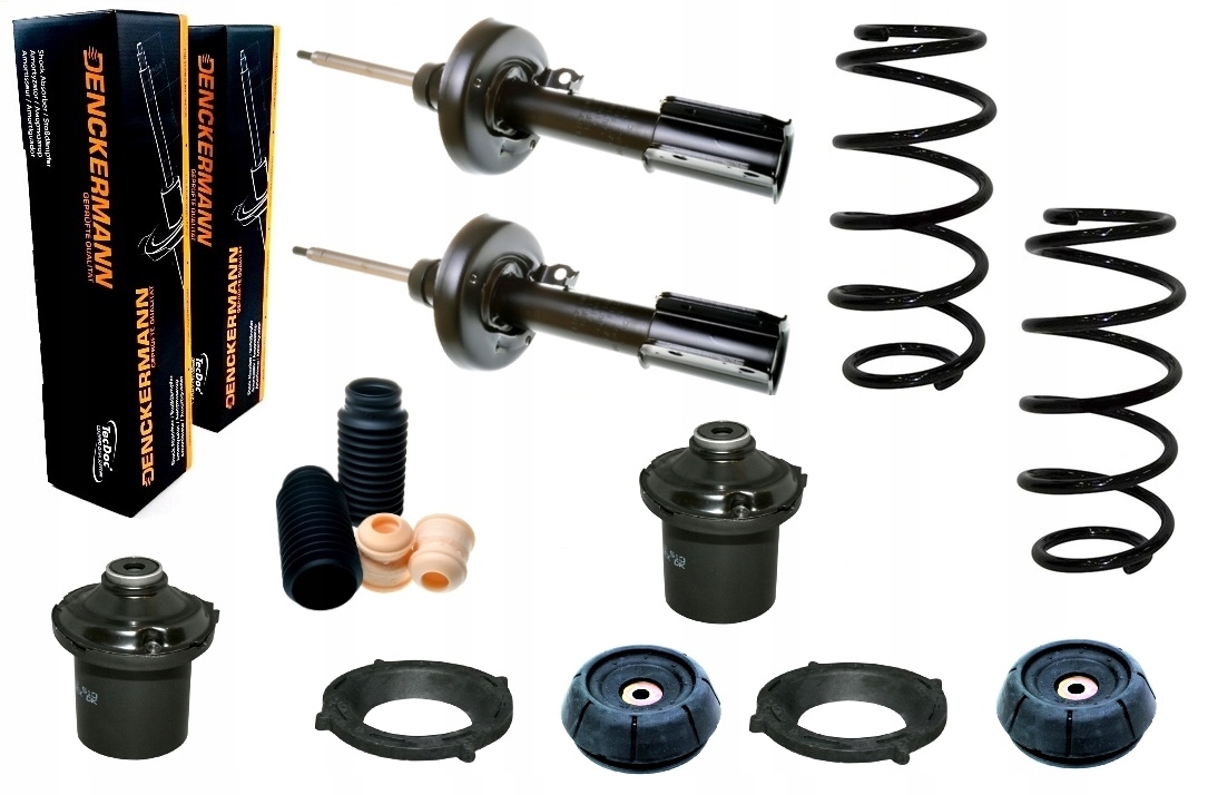 ALL1699 - амортизаторы пружины OPEL ASTRA G 1.6 1.8 спереди