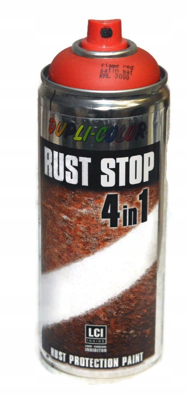 

Rust Stop Na Rdzę 4w1 Czerwony 3000 Półmat 400 ML