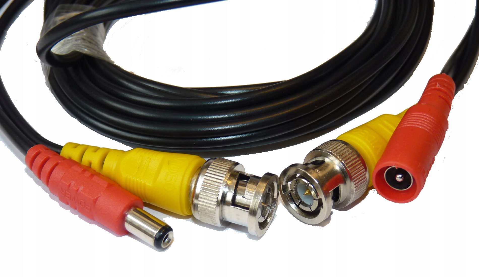 KABEL do kamer MONITORING wideo BNC zasilanie 40_m Marka Inna