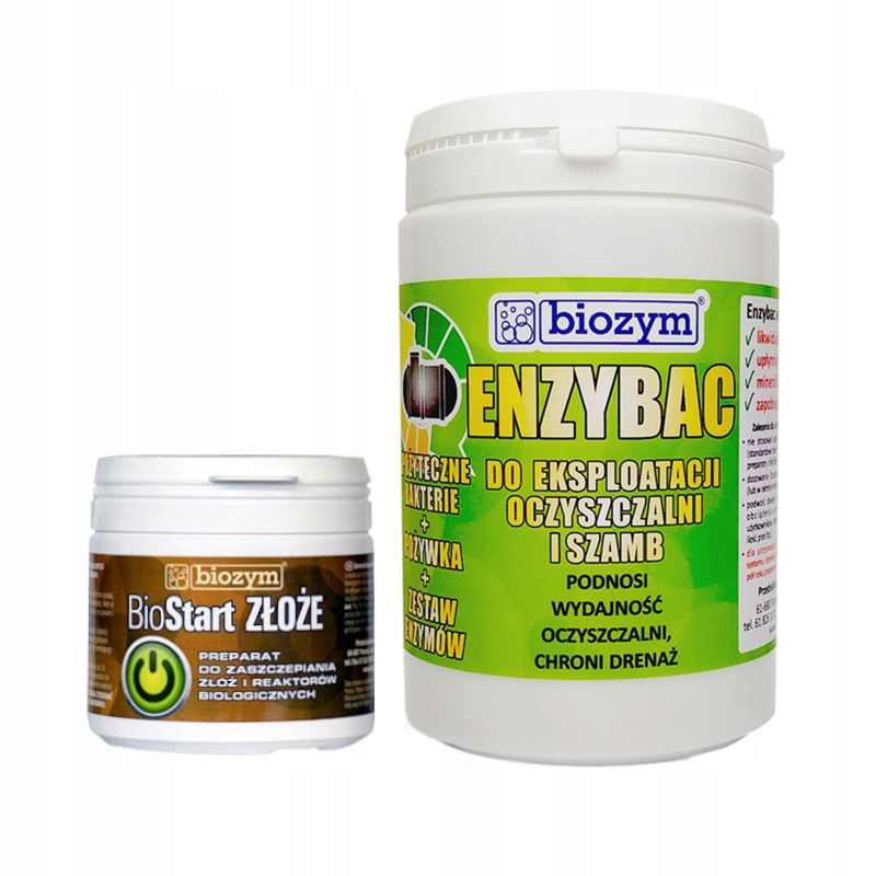 

Bakterie startowe Żłoże biologiczne Enzybac 1 kg