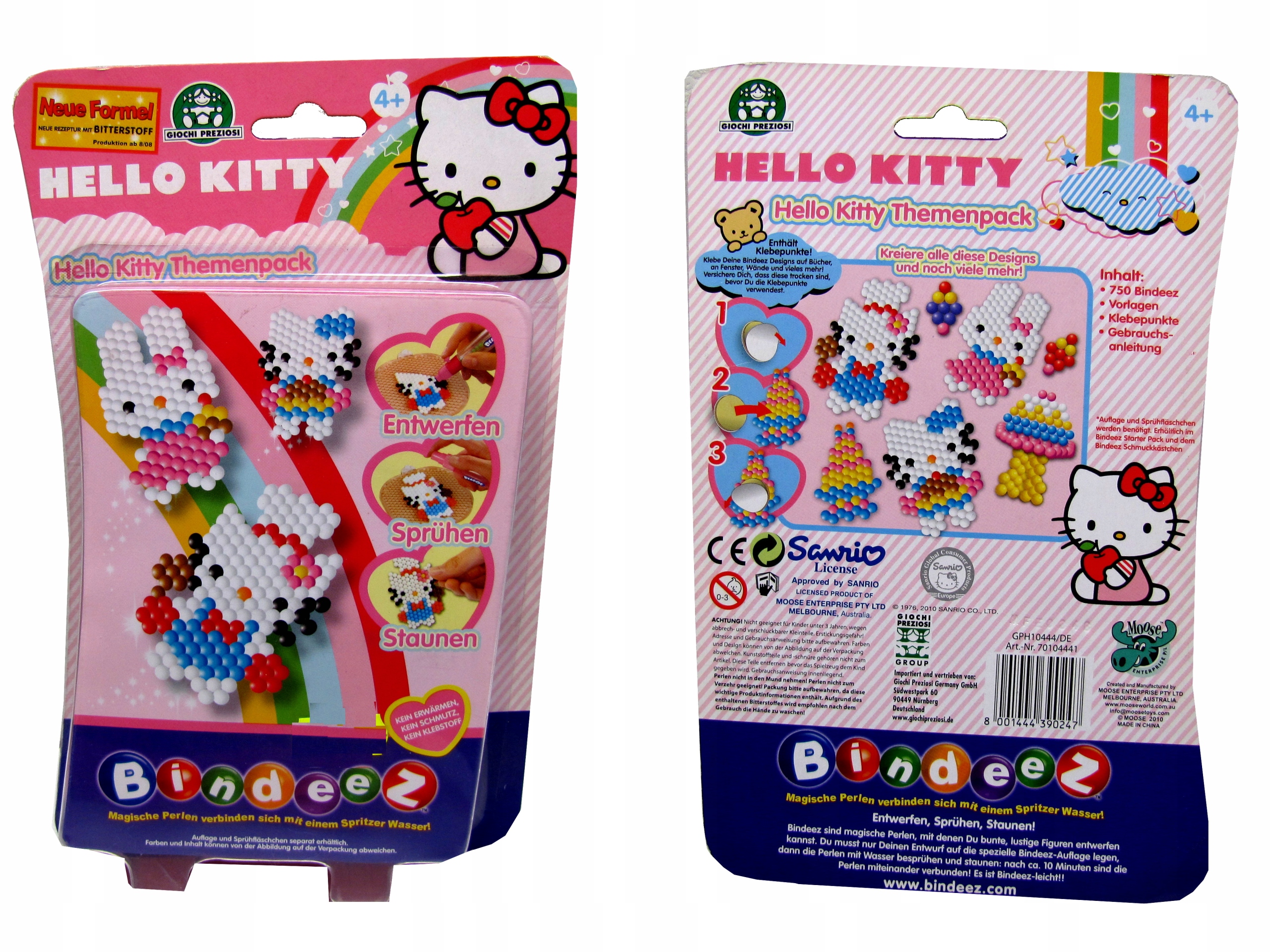 

Koraliki Na Wodę Bindeez Hello Kitty Kotek Kot Vat