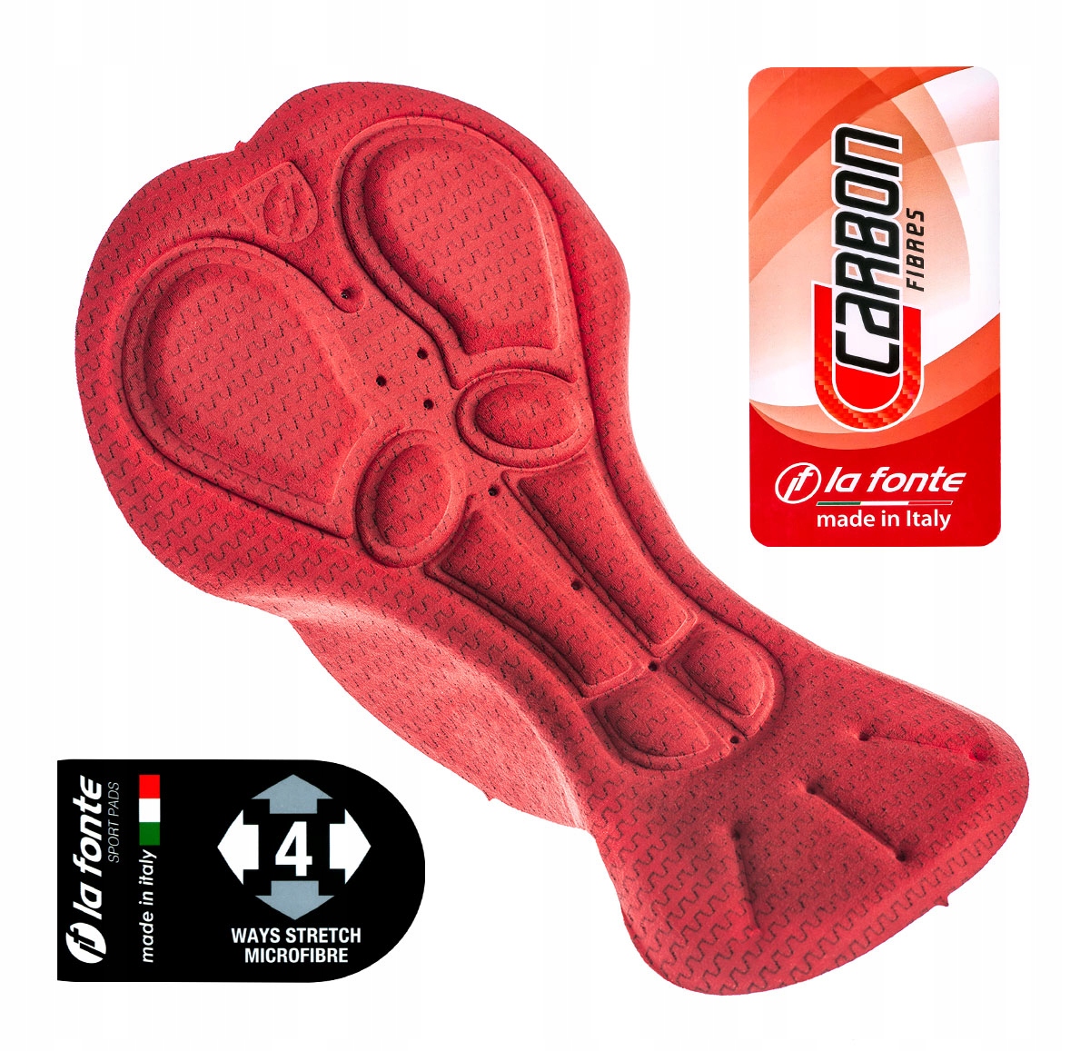 Komplet rowerowy Vezuvio Rainbow rozmiar XXL Materiał dominujący poliester