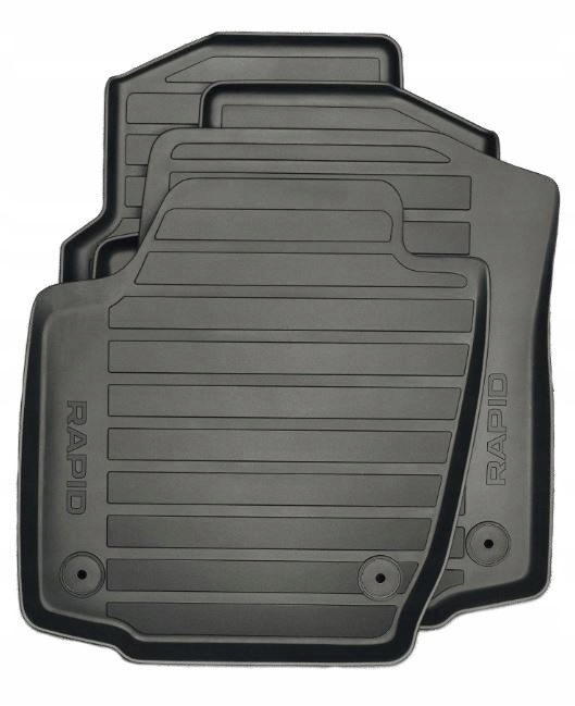 КИЛИМКИ РЕЗИНОВІ ПЕРЕД ЗАД. ШКОДА RAPIDszt. ЯК