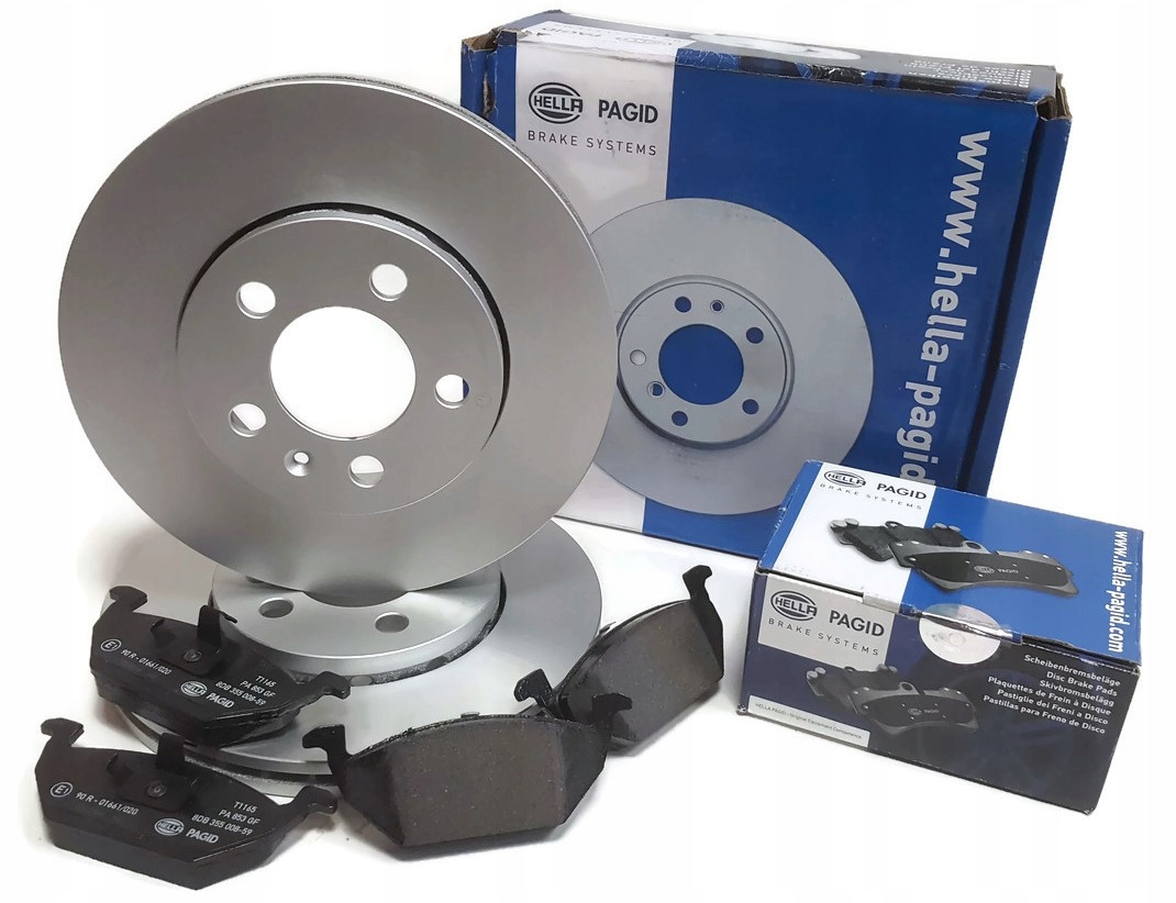 Kotouče Bora Golf IV Audi A3 Hella 256 mm