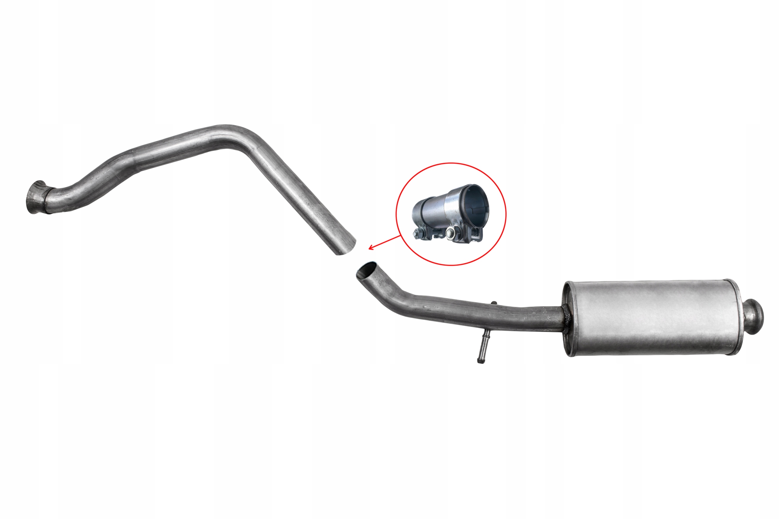 1974 - PEUGEOT 306 1.9 TD 2.0 HDI 1993-2002 СРЕДНИЙ ГЛУШИТЕЛЬ