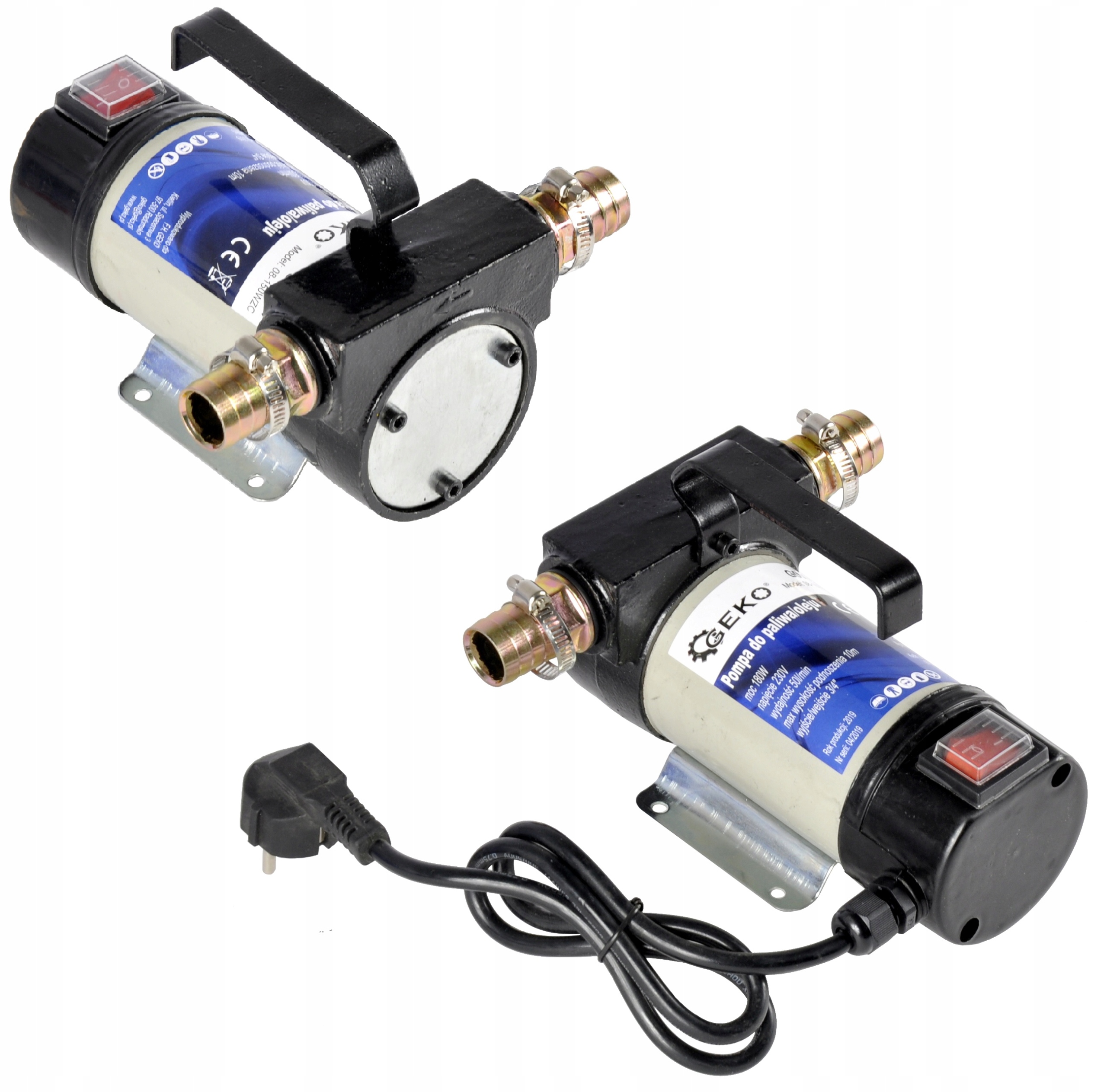 

Pompa Do Spuszczania Paliwa Ropy Oleju 230V 180W