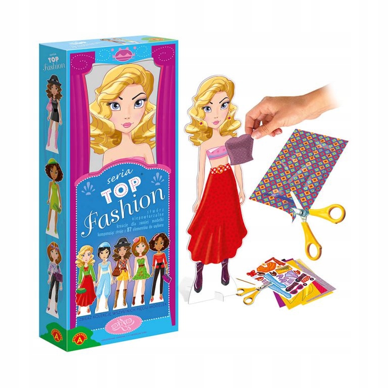 układanka Top Fashion – Modelka mała PROJEKTANTKA