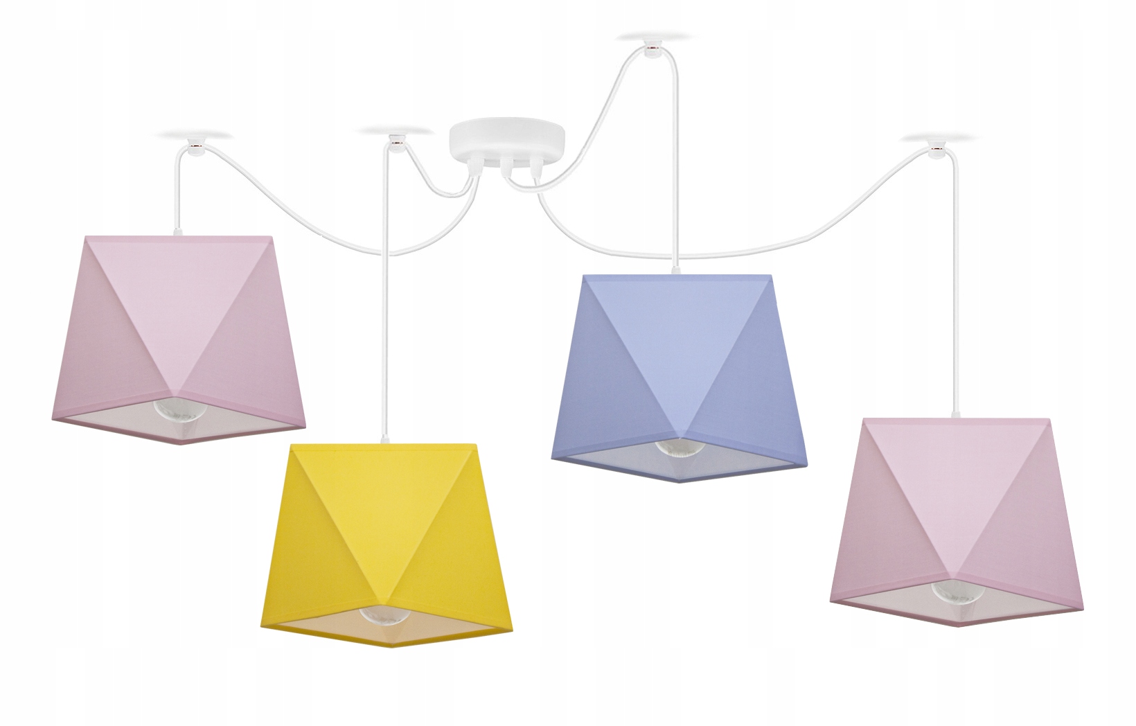 

Lampa wisząca Diamencik 4 pająk - kolory do wyboru