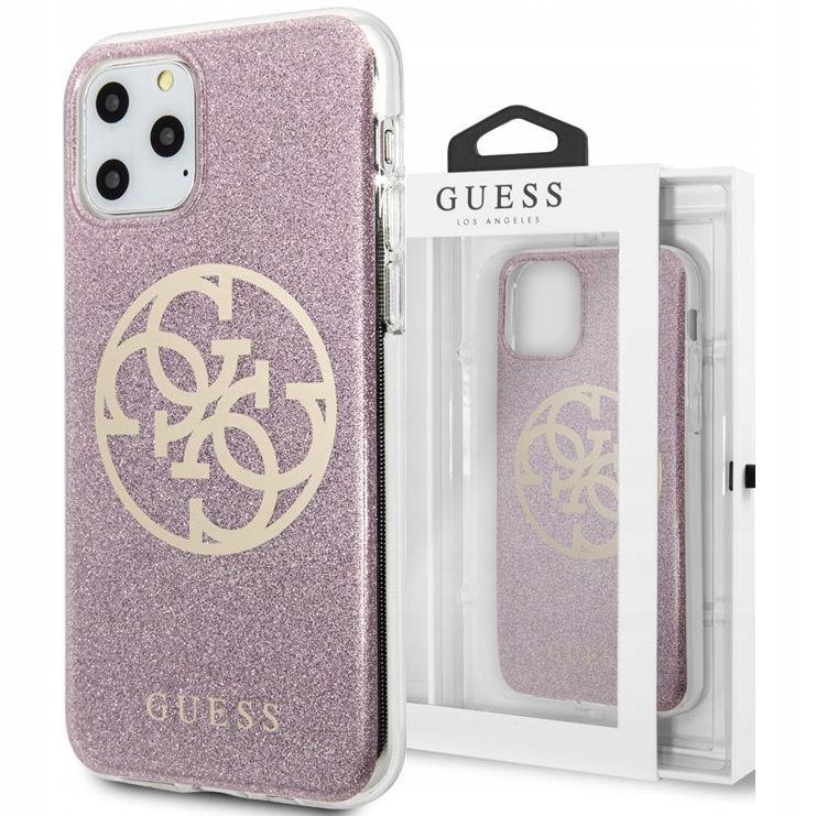 

Etui do iPhone 11 Pro, Guess 4G Circle case cover