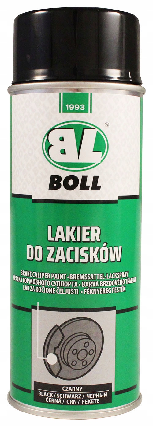 Boll Lakier Do Zacisków Hamulcowych Czarny 400 ML