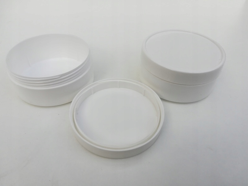 Pojemniczek słoiczek pojemnik 125 ml [051] Biały Rodzaj pojemnik na ozdoby