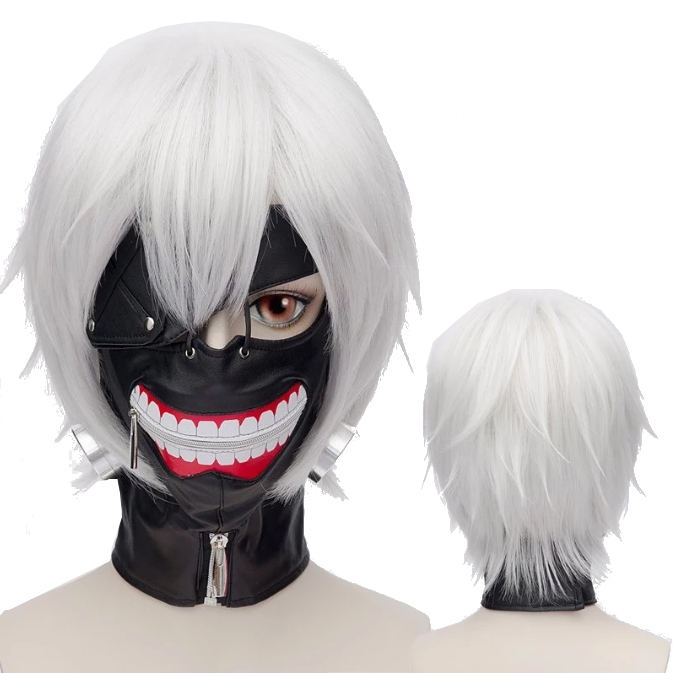 

Peruka Tokyo Ghoul Kaneki Ken Cosplay Anime