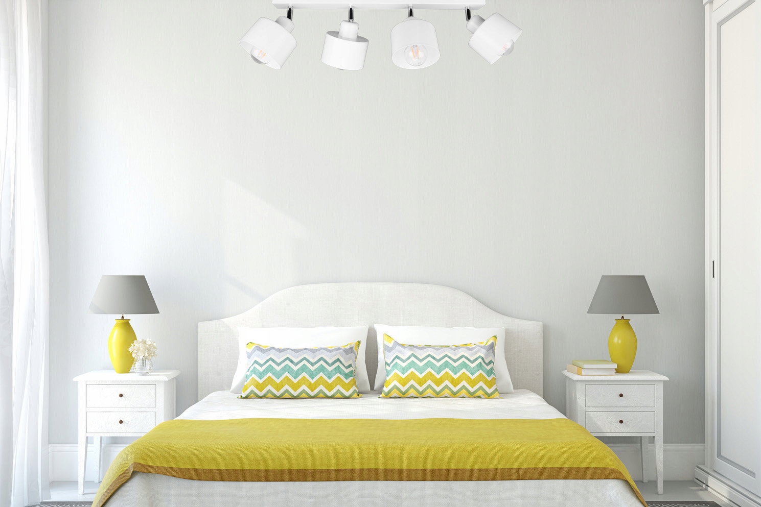 LAMPA WISZĄCA SUFITOWA ŻYRANDOL PLAFON METALOWA Szerokość produktu 60 cm