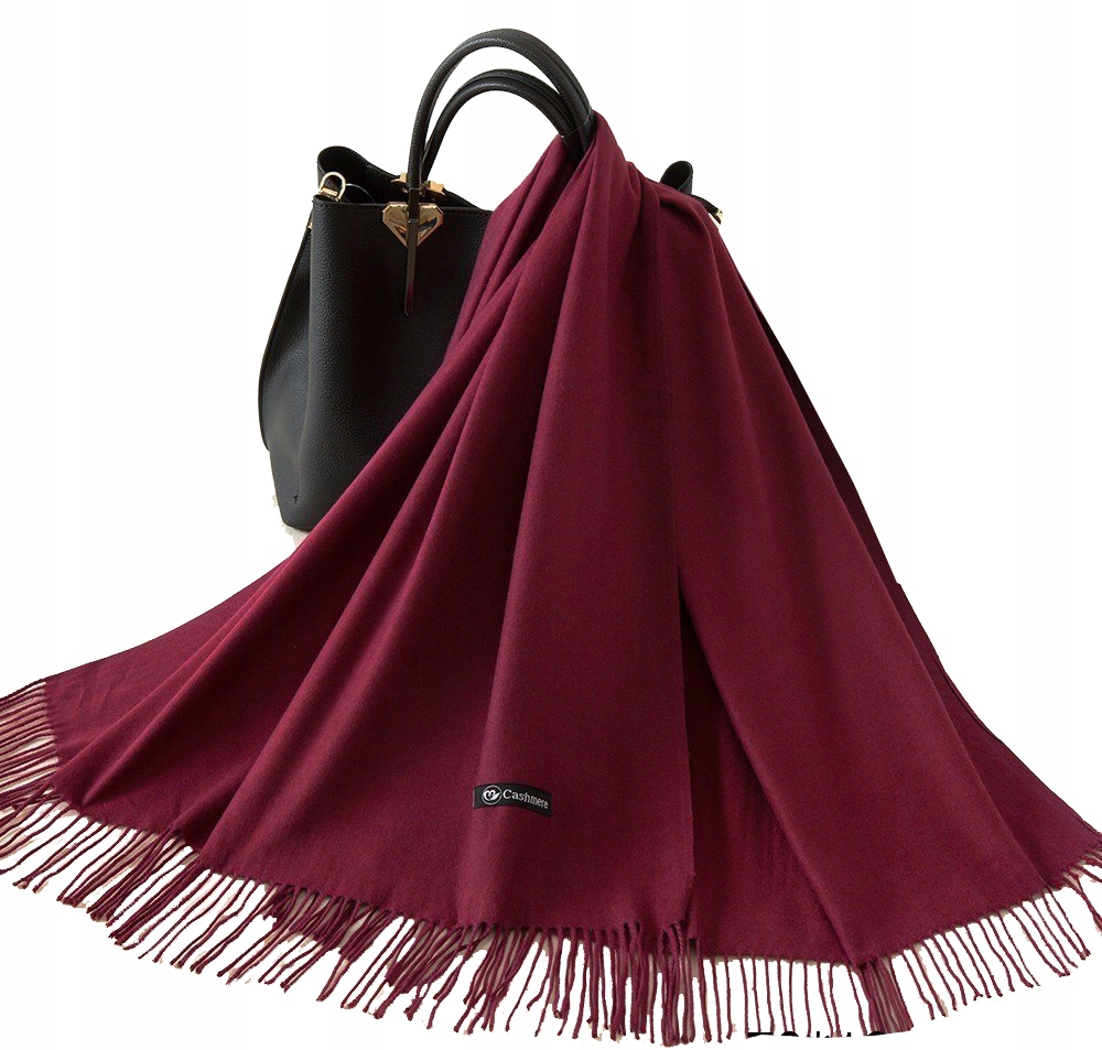 PIĘKNY DUŻY SZAL szalik PASTELE kaszmirowy KASZMIR