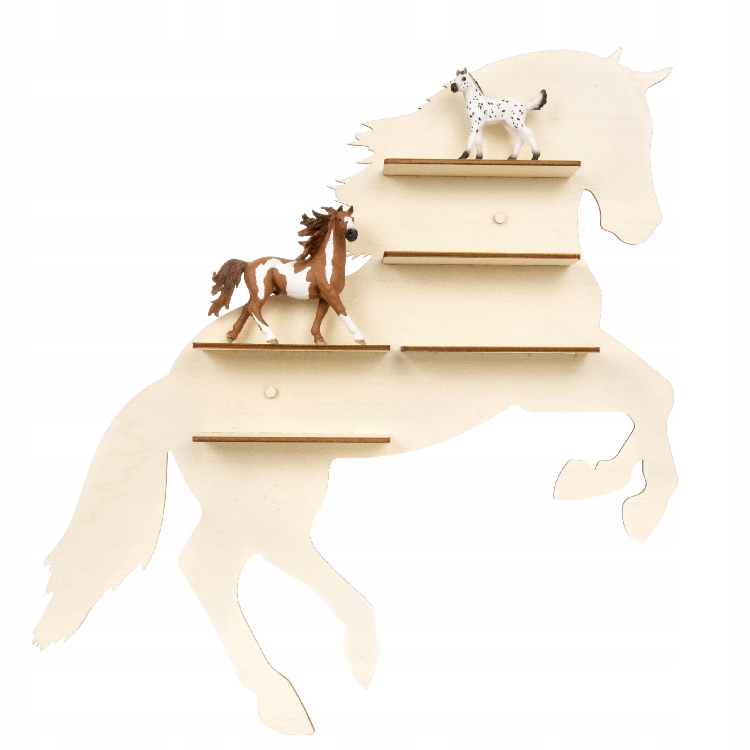 

Półka regał na figurki konie koniki zwierzęta PK29