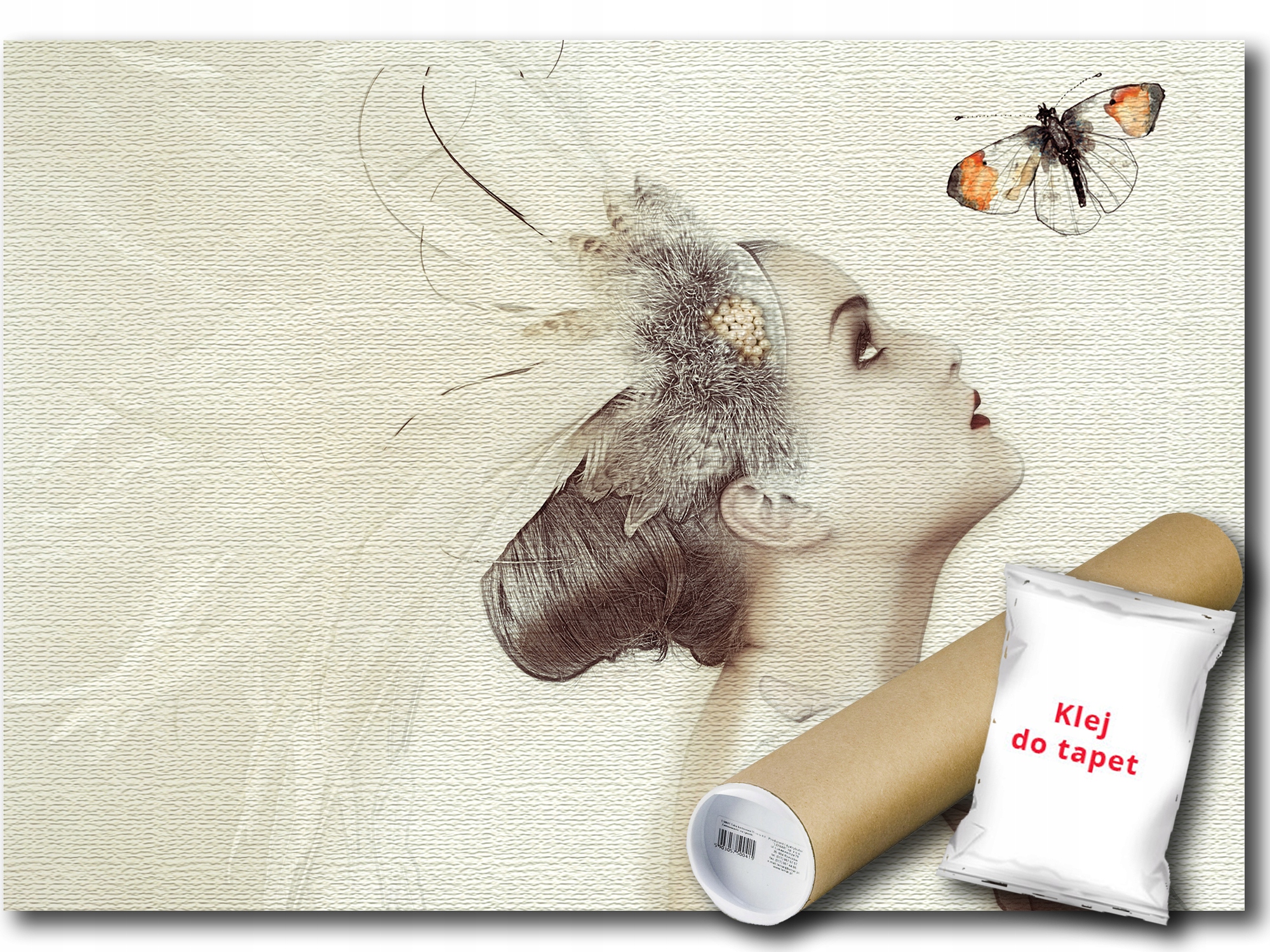

Fototapeta Kobieta Motyl 15E F2XL 312x219 F13324