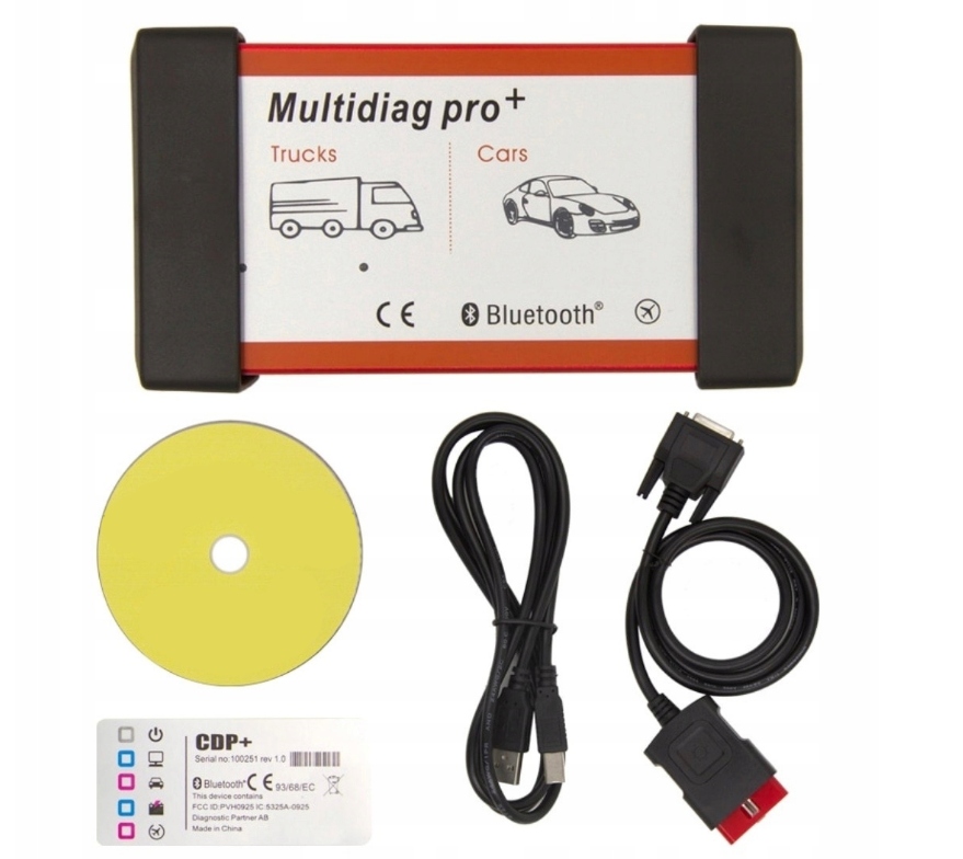 Multidiag PRO Skaner diagnostyczny komputer