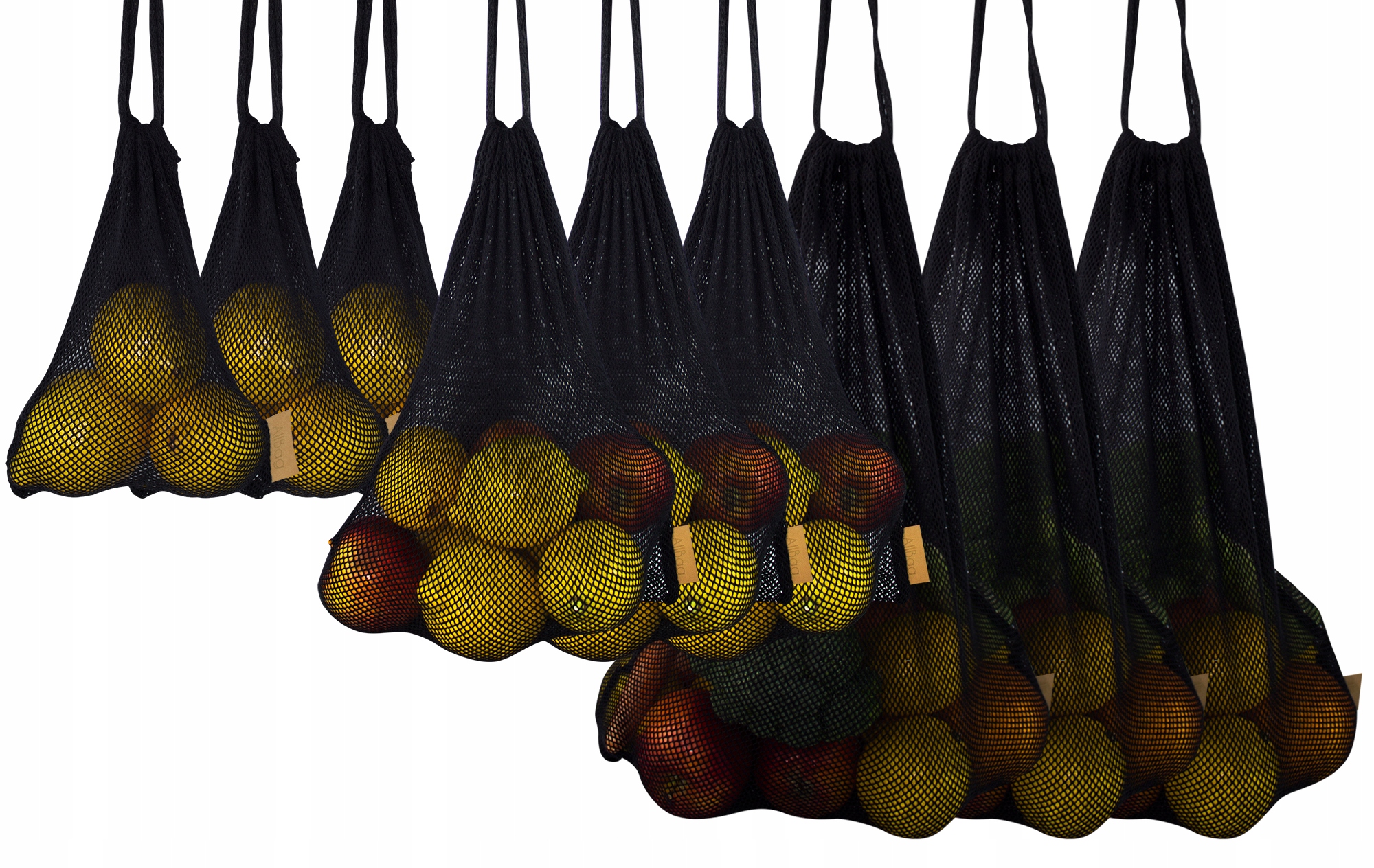 

Woreczki na warzywa eko siatka Zero Waste 9 szt