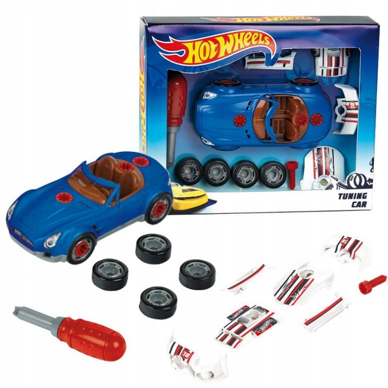 

Hot Wheels Zestaw Auto do skręcania 8010