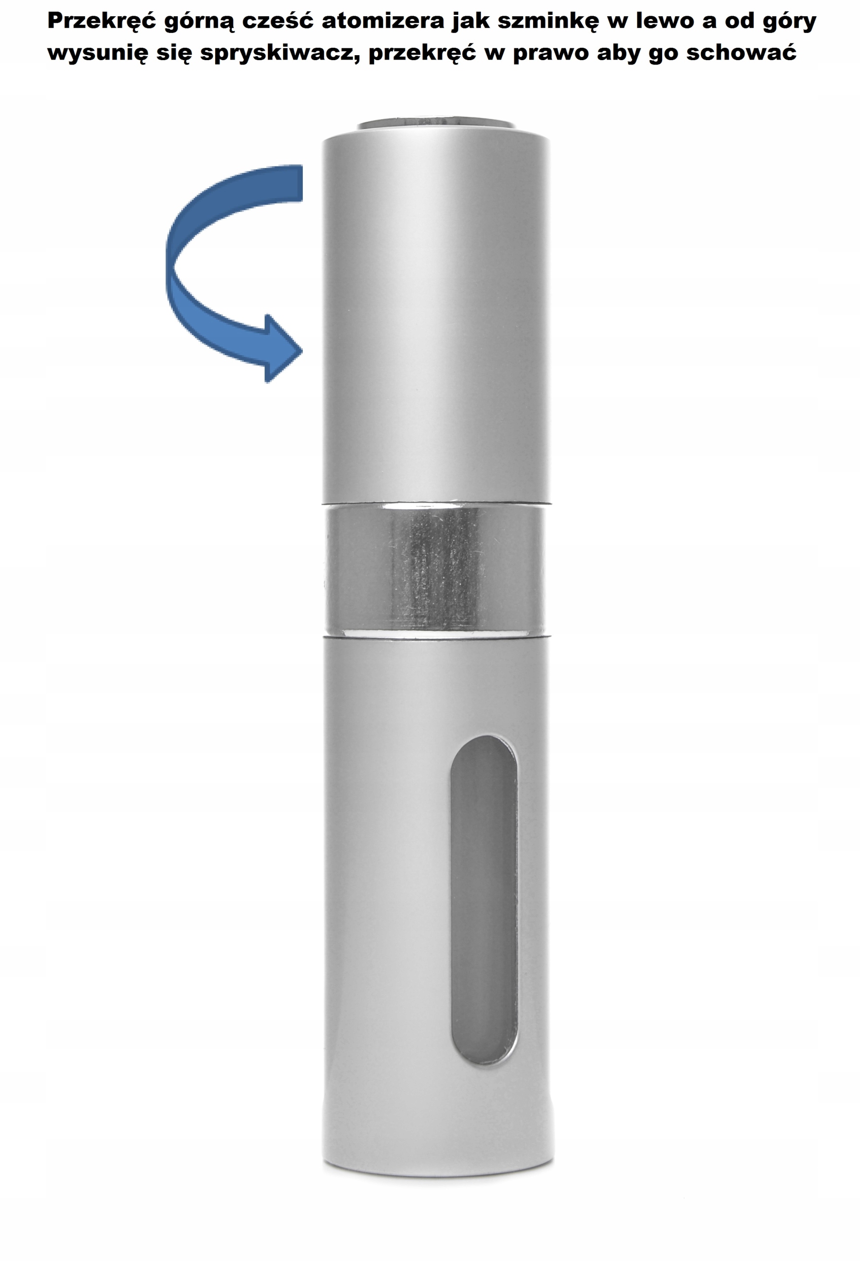 Etui Atomizer Podróżny Na Perfumy - 8 ml! Dozownik! NOWOŚĆ! Marka Monique